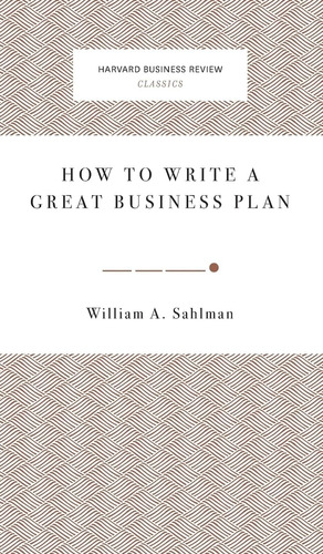 Libro:  How To Write A Great Business Plan