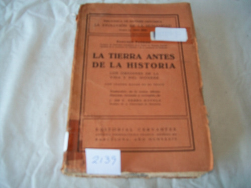 La Tierra Antes De La Historia · Edmundo Perrier · 1939