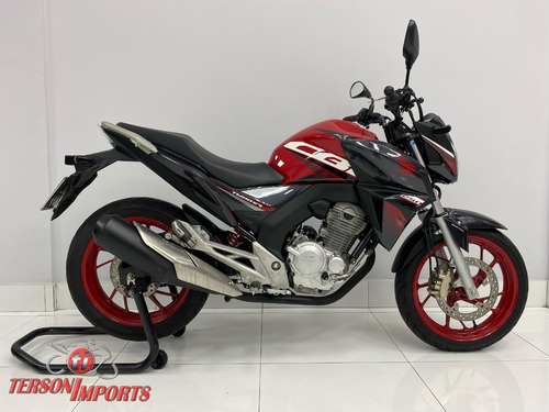 Imagem 1 de 9 de Honda Twister 250f Cbs 2020 Vermelha