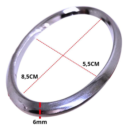 Aros Cromado Aplique Do Farol Milha Corolla G12 2020 2023
