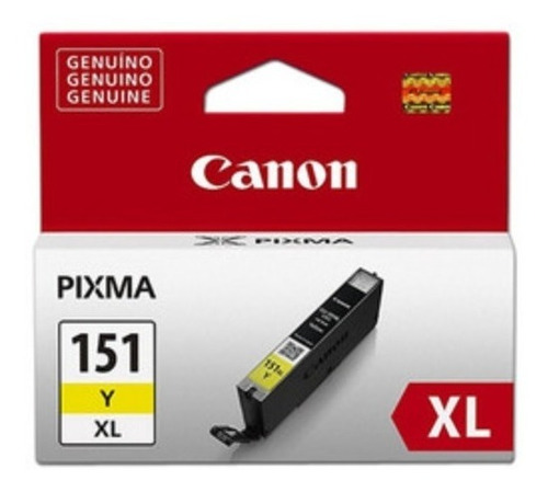 Tanque De Tinta Canon Cli-151 Xl Amarillo, Ix6810, P7210,