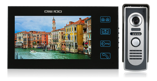 Timbre De Videoportero Táctil Con Pantalla Impermeable