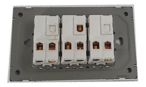 Interruptor 9/12 3 Modulos, 16a/250v Ultrasmart