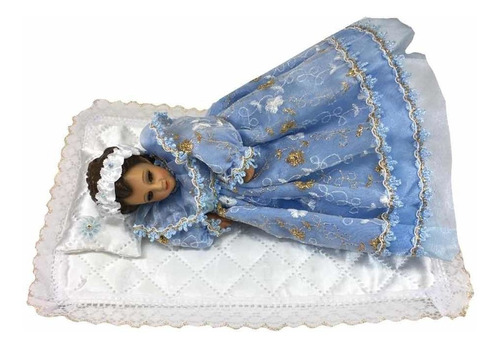 Imagen 8 de 9 de Divina Infantinta O Natividad De María 23 Cm Ojos Abiertos