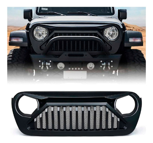 Parrilla Angry Jeep Wrangler Jl Enojado Rubicon Sahara