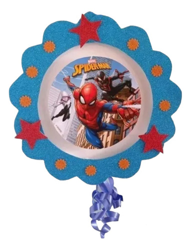 Piñata Infantil Tematica Spiderman
