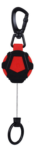 Para Mosquetón Retráctil Carrete Insignia Retráctil Con