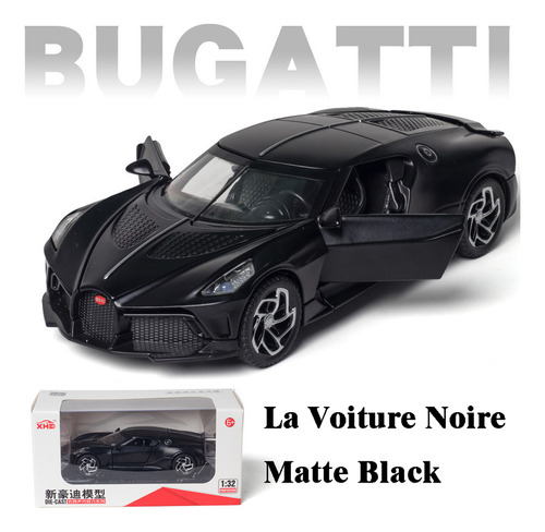 Bugatti La Voiture Noire Miniautos Metal Colección Regalos