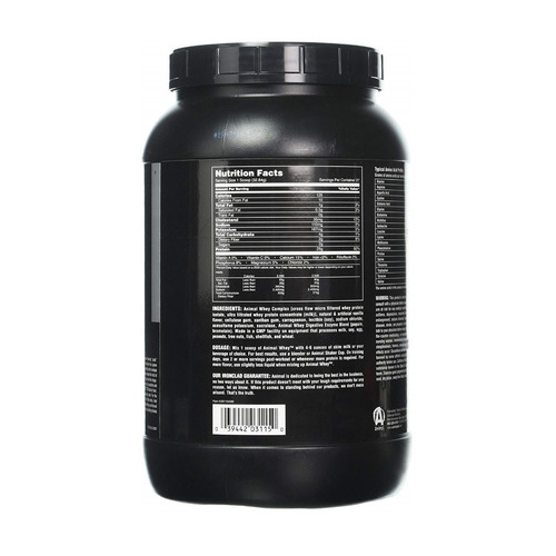 Animal Whey 2 Lbs Universal Nutrition Concentrado Isolado | Envío gratis Animal Whey 2 Lbs Universal Nutrition Concentrado Isolado | Envío gratis
