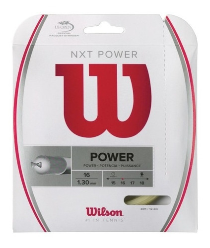 Cuerdas Tenis - Wilson - Nxt Power 16 - 1.30