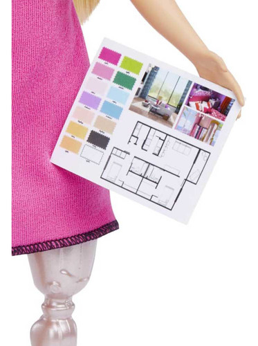Barbie Muñeca Profesiones Diseñadora Interiores Con Protesis