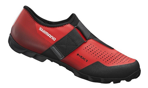 Zapatos Shimano Mx100 Rojo Envio Gratis Ciclismo