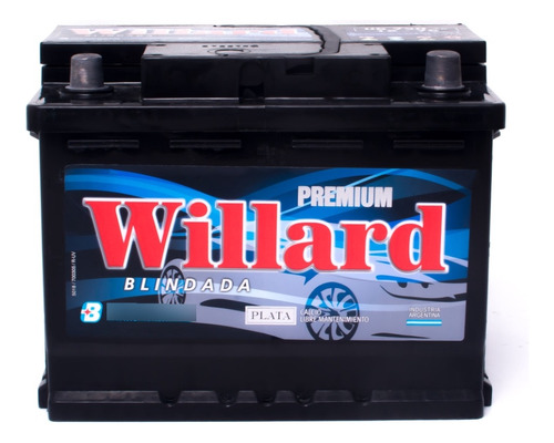 Bateria Williard Invertida Dodge Journey Ub730 Positivo Izq