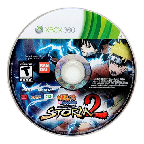 Naruto Shippuden Ultimate Ninja Storm 2 Xbox 360 (Reacondicionado)