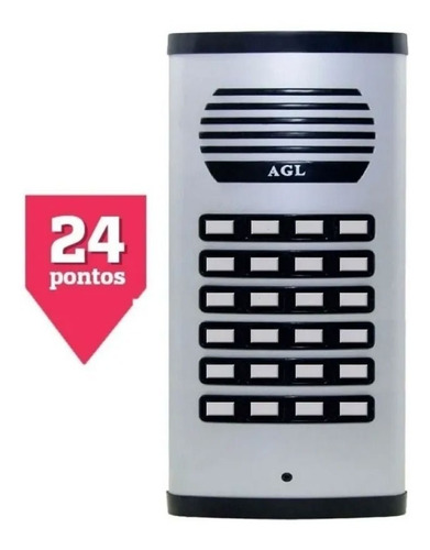 Interfone Chamada Coletiva Agl 24 Pontos Sem Fones