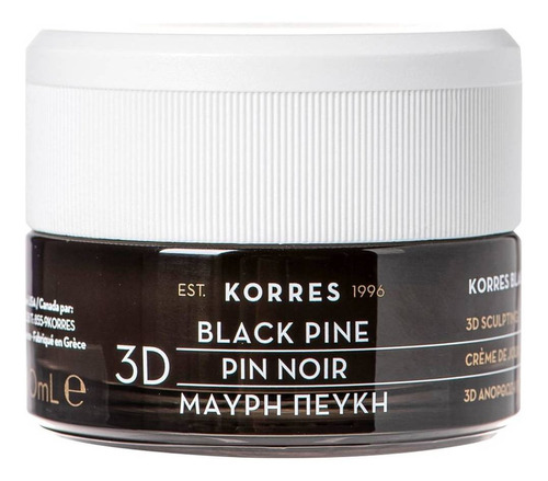 Creme Facial Noturno Firmador Korres Black Pine 40ml