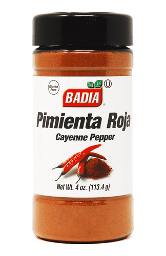 Badia Pimienta Cayena Sin Gluten 113 G