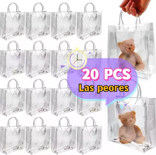 Bolsas Papel Cumpleaños Infantil 20PCS Bolsitas Regalos Oso y