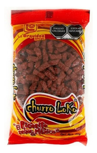 Churro Loko Caja Con 30 Bolsas De 400 Gr Dulce De Tamarindo