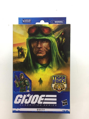 Boneco Tiger Force Dusty Classified Series G.I Joe F7731 Hasbro