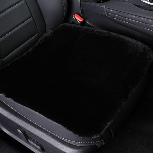 Funda Asiento Automovil Piel Sintetica Mullida Cojin Silla 1