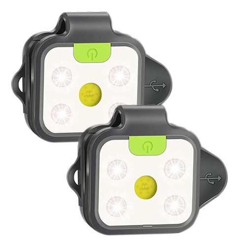 Luz De Running, 2 Paquetes De Luces De Seguridad Led Co...