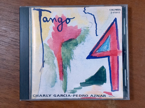 Cd Charly Garcia Y Pedro Aznar - Tango 4 (1991) Usa R10