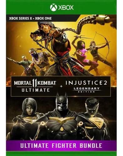 Mortal Kombat 11 Ultimate + Injustice 2 Leg. Edition Bundle 