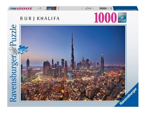 Imagen 1 de 2 de Puzzle 1000pz Burj Khalifa Dubai Ravensburger 164677