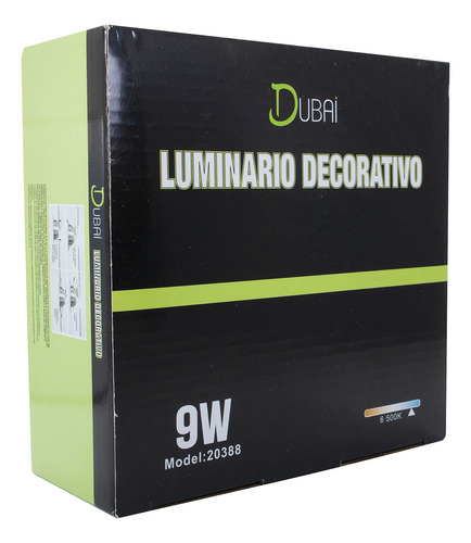 Empotrado Good Will Redondo De Aluminio 9 W 20388