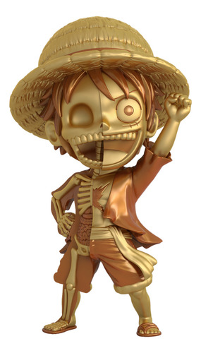 Mighty Jaxx Statue Xxray: One Piece - Luffy Treasure Gold