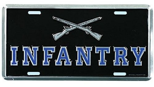 Placa De Matricula De Infanteria
