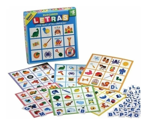 Buscando Letras Bingo Infantil Juego Ruibal Don Rastril Full