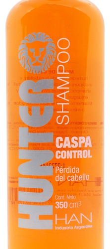 Han Hunter Shampoo Control Caída Cabello Y Anti-caspa 350ml