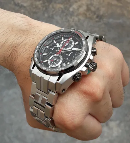 Bulova Precisionist 98b270 Cuarzo 48.5mm Crono Taqu metro Cuotas