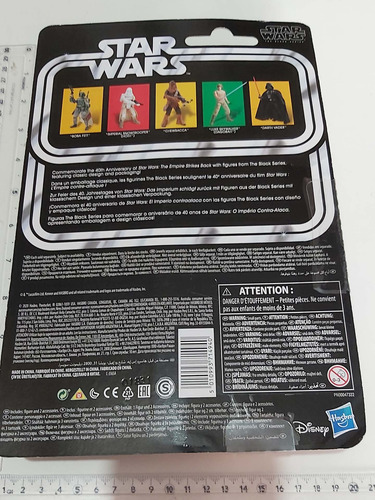 Luke Skywalker Dagobah 40 Aniversario Star Wars Hasbro (Usado)
