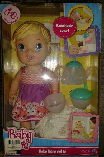 Muñeca Baby Alive Hora Del Te. Original