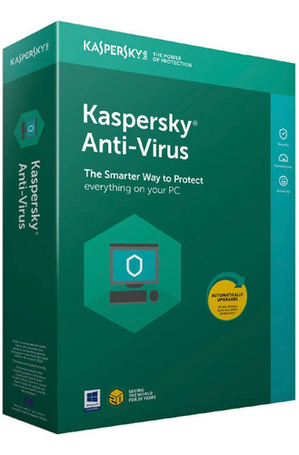 Licencia Antivirus Original Kaspersky Escencial 1 Año 1 Pc
