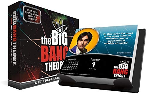 2019 The Big Bang Theory Dayatatime Calendar