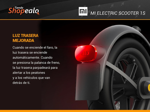 Imagen 8 de 8 de Monopatin Electrico Xiaomi Mi Electric Scooter 1s 500w Poten