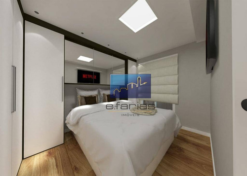Studio Com 2 Dormitórios À Venda, 48 M² Por R$ 209.000 - Cidade Patriarca - São Paulo/sp - St0441