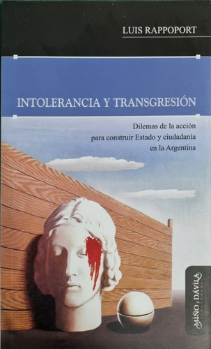 Intolerancia Y Transgresión, De Luis Rappoport. Editorial Miño Y Davila, Tapa Blanda En Español, 2008