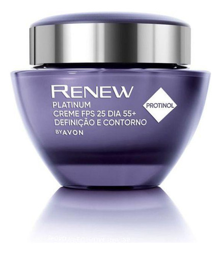 Creme Renew Platinum Dia Definição E Contorno 55+ Fps25 - 50 Tipo de pele Normal