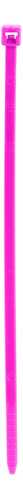 Nailon 11  Largo X 3 16  Ancho Color Rosa Fluorescente Caja