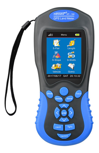 Medidor De Tierra, Portátil, Lcd, Gps, Digital, Área Exterio