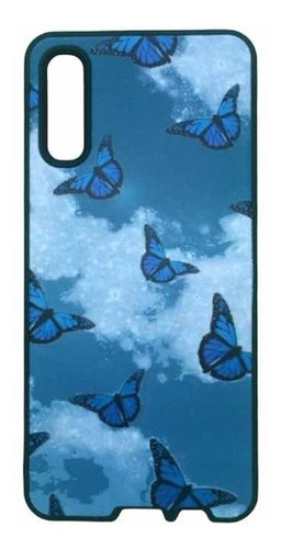 Funda Mariposas Y Cielo Para Samsung A70