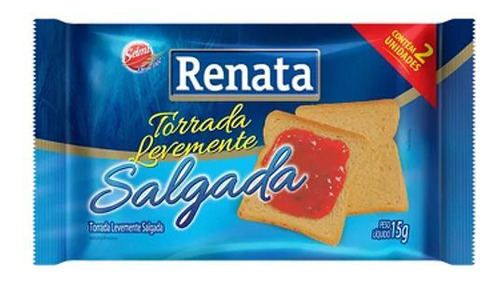 Torrada Levemente Salgada Renata Sache 15 G 100 Und