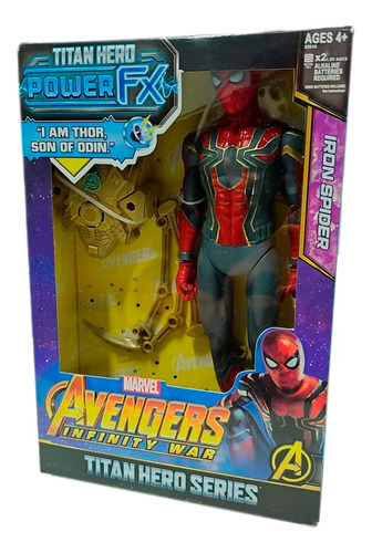 Muñecos Figura Avengers 30cm Articulada Sonido Niño Marvel