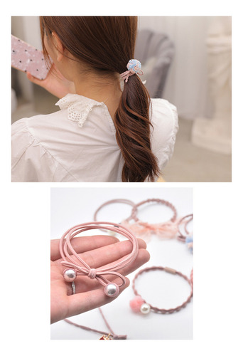 Juego De 12 Diademas Elásticas Para El Pelo, Bonitas Cintas
