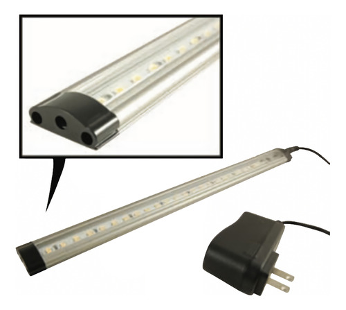 Nte 69-ll-19 Touch-sensitive Dimmable Led Light Bar, Cle Aac